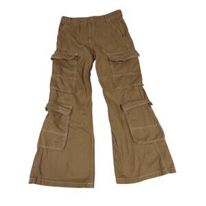 Divided Women’s Cargo Jeans Tan 8